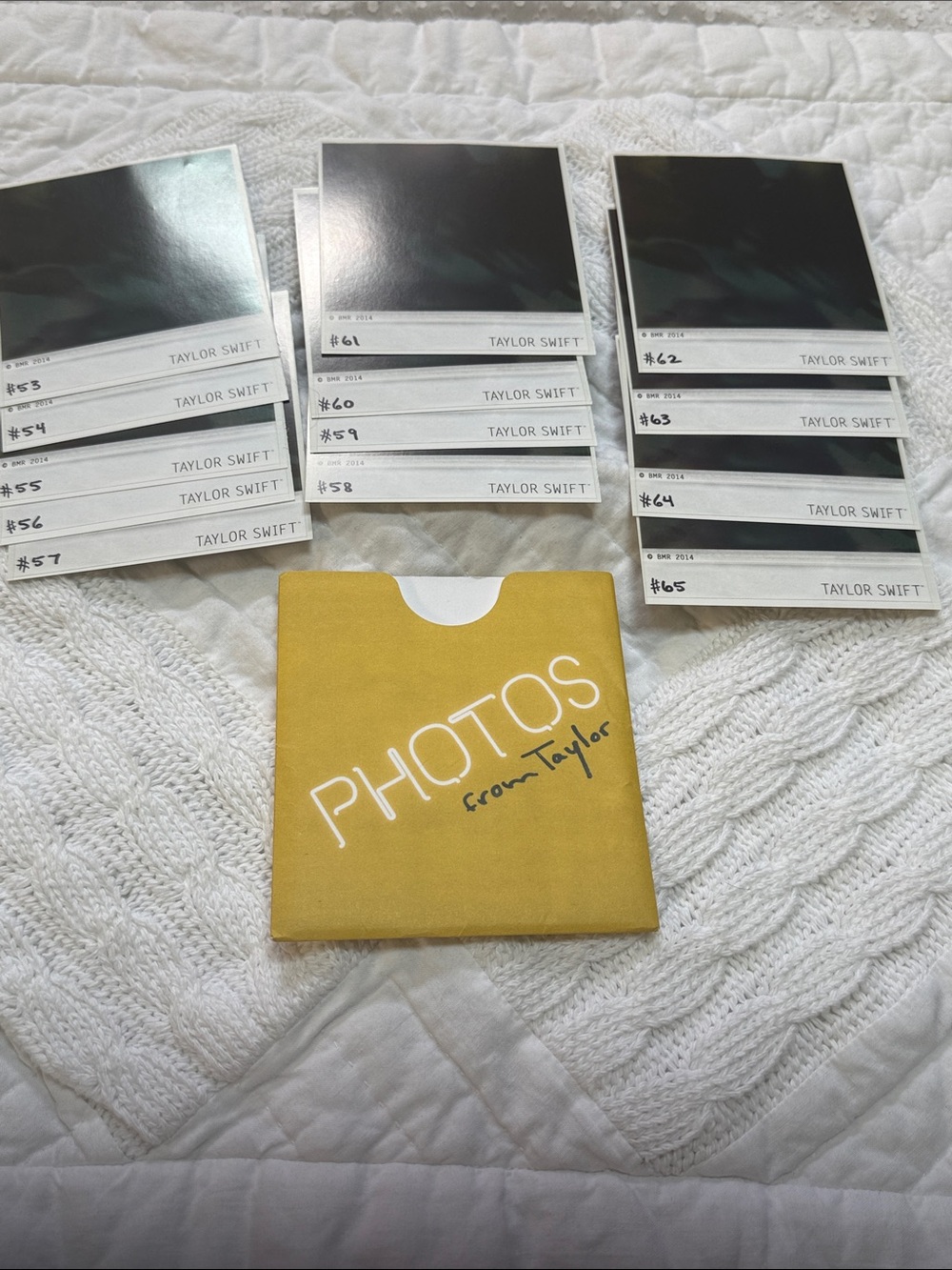 Taylor Swift Polaroid Photos from her 1989 CD #53 - 65 - Picture 7 of 7